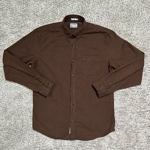 FRANK & OAK Carlton Cotton Button Down Shirt